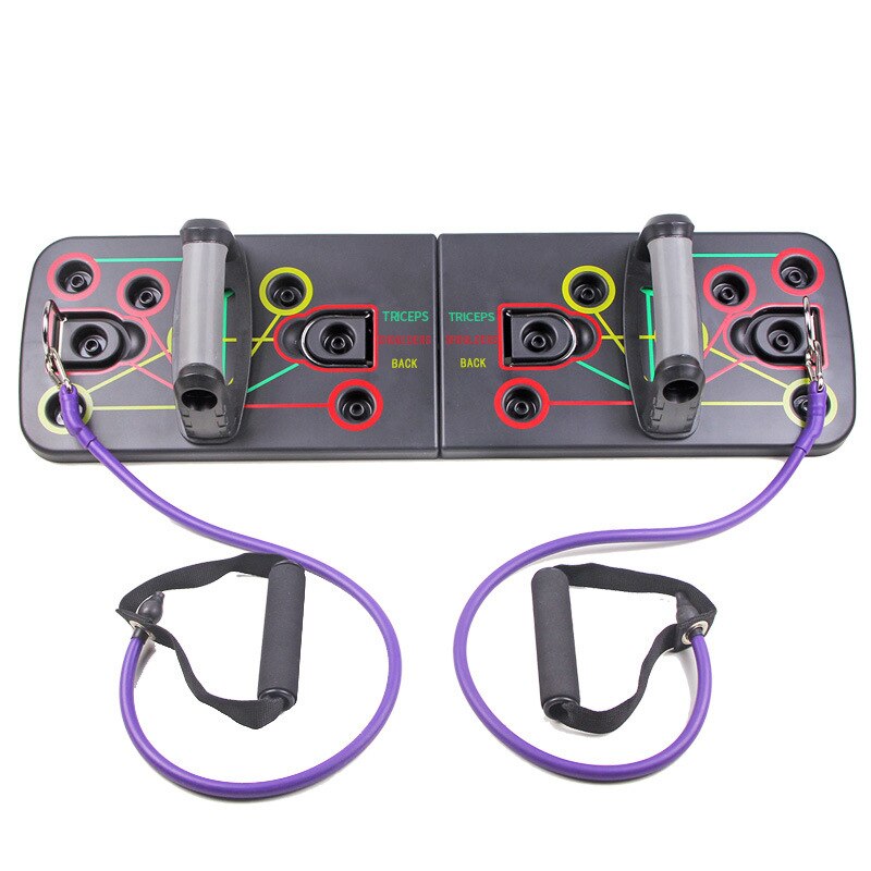 9-in-1 Push Up Board with Multifunction Body Building Fitness Exercise Tools